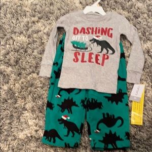 Dinosaur pajamas sz 2T NWT